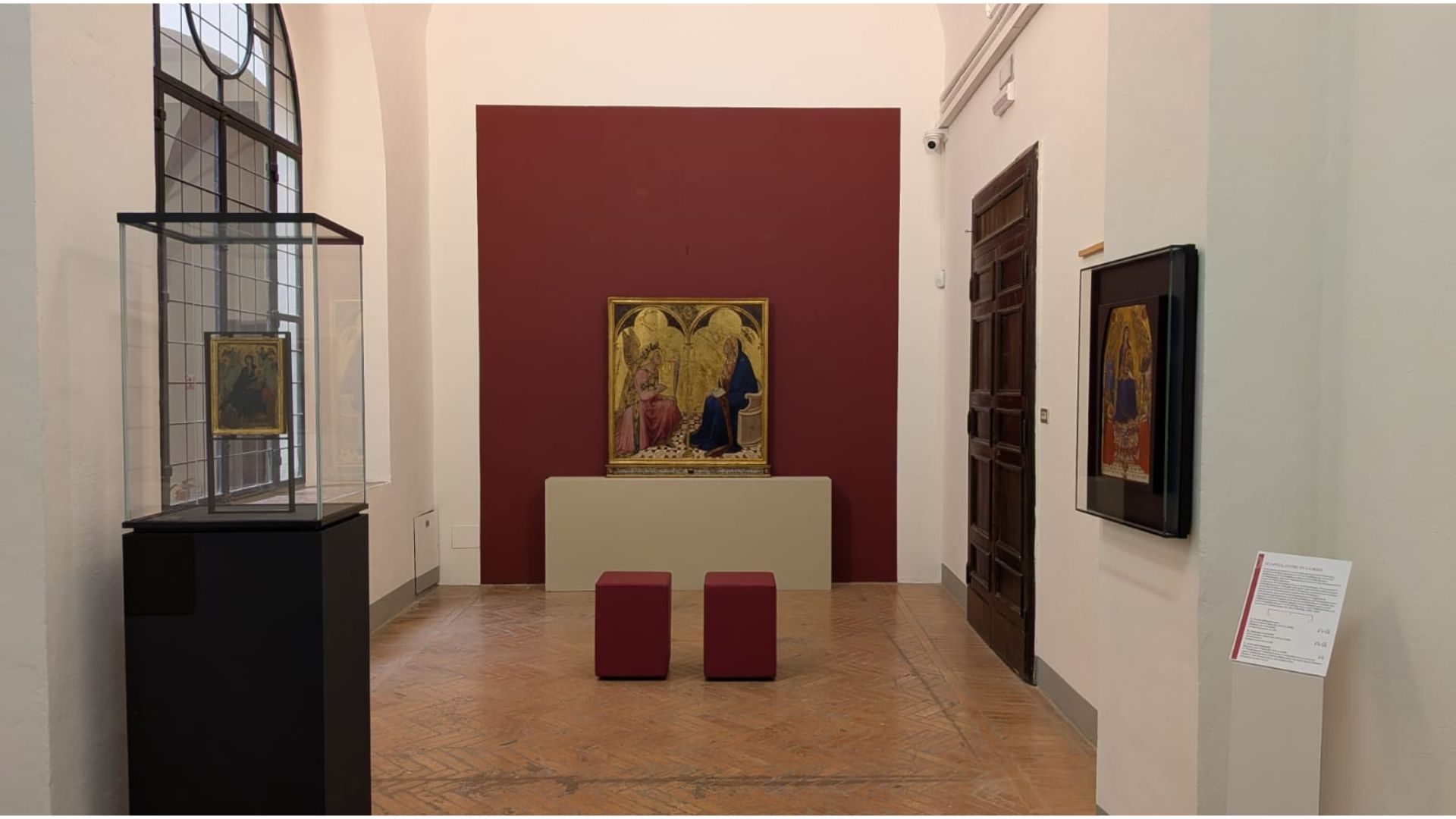 (CAPO) LAVORI IN CORSO | Esposizione al piano terra della Pinacoteca Nazionale di Siena